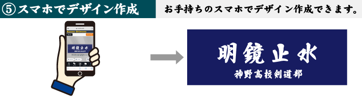 スマホでデザイン作成
